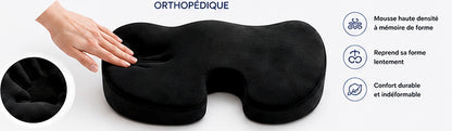 Mousse à mémoire de forme du coussin d'assise ergonomique Silnah