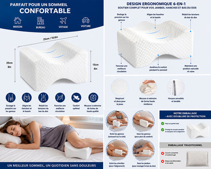 Fiche récapitulative du coussin de genoux Silnah