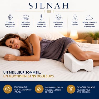 Coussin de genoux Silnah en mousse à mémoire de forme — photo produit