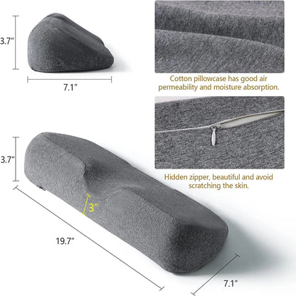 Oreiller Cervical Ergonomique – Mousse à Mémoire de Forme