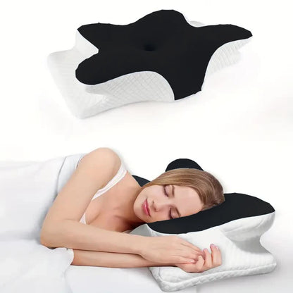 Oreiller Papillon Cervical – Mousse à Mémoire de Forme