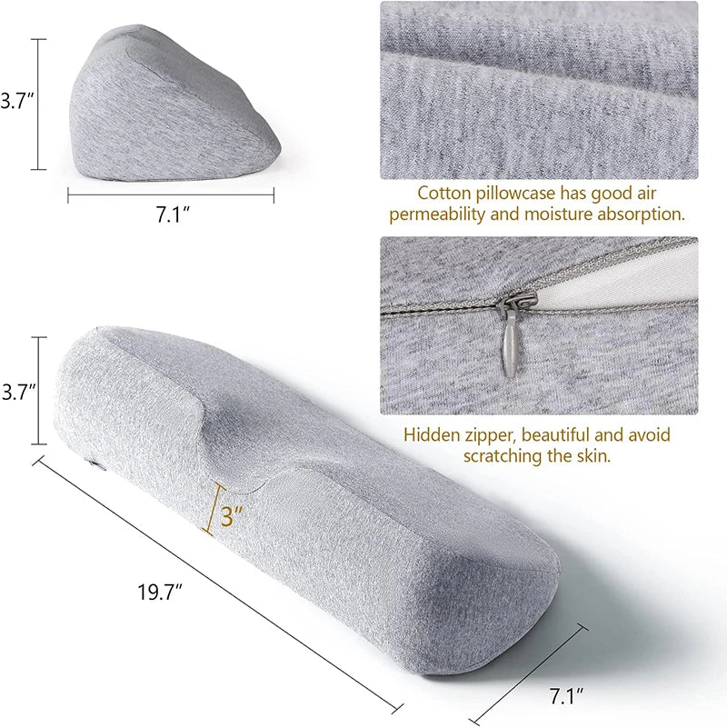 Oreiller Cervical Ergonomique – Mousse à Mémoire de Forme