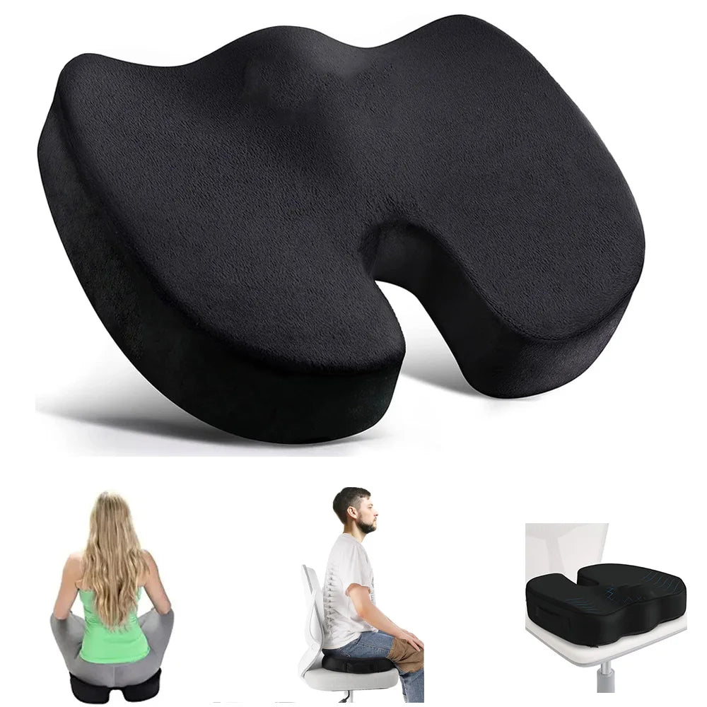 Coussin d'Assise Ergonomique – Mousse à Mémoire de Forme