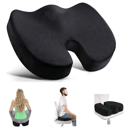 Coussin d'Assise Ergonomique – Mousse à Mémoire de Forme
